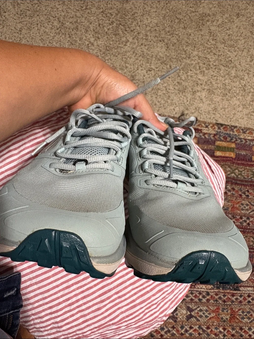 Topo Athletic Teal Trail Sneakers
